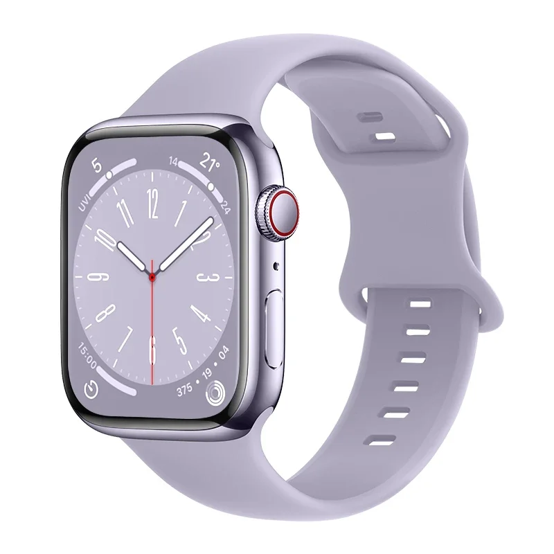 Apple Watch SE 40mm Reim i silikon, Lilla