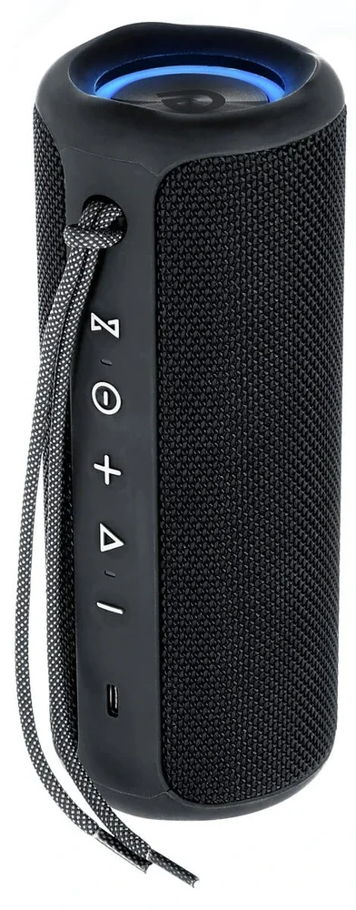 Exibel BX70 Vannbestandig Bluetooth høyttaler LED, Svart