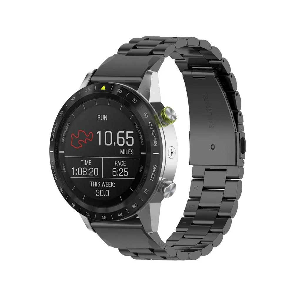Garmin Tactix 8 51mm Elegant lenkereim i metall, Svart Garmin Tactix 8 51mm Elegant lenkereim i metall, Svart