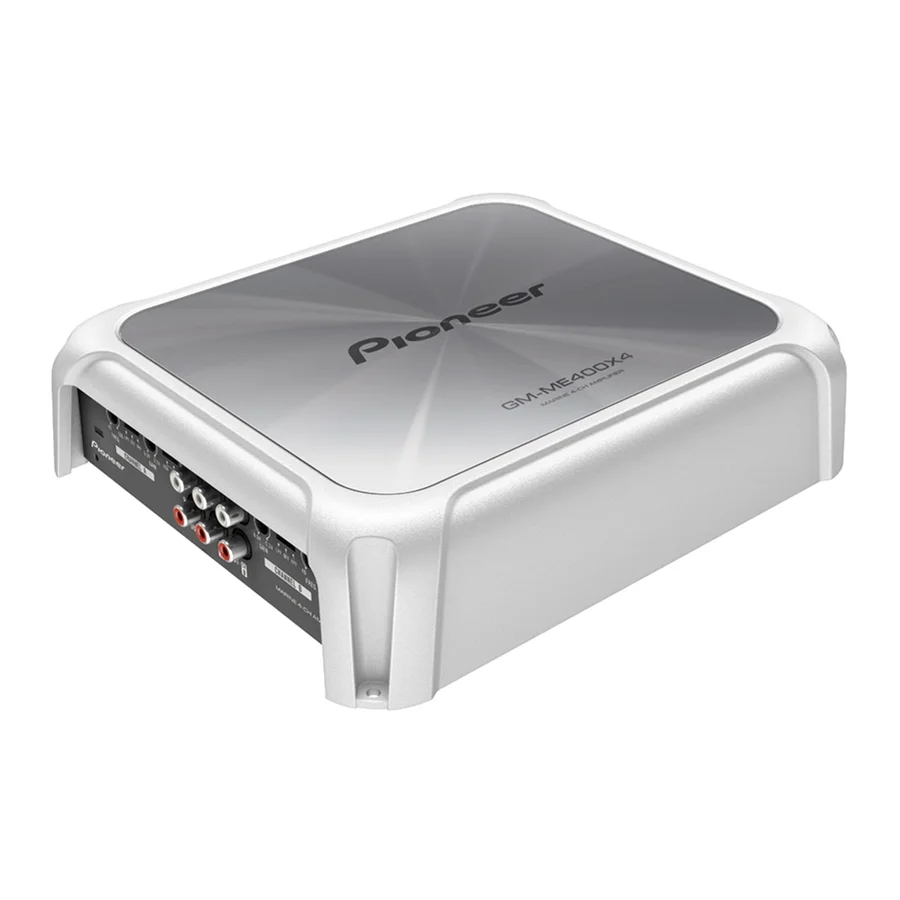 Pioneer GM-ME400X4 4-kanals forsterker v:8232834