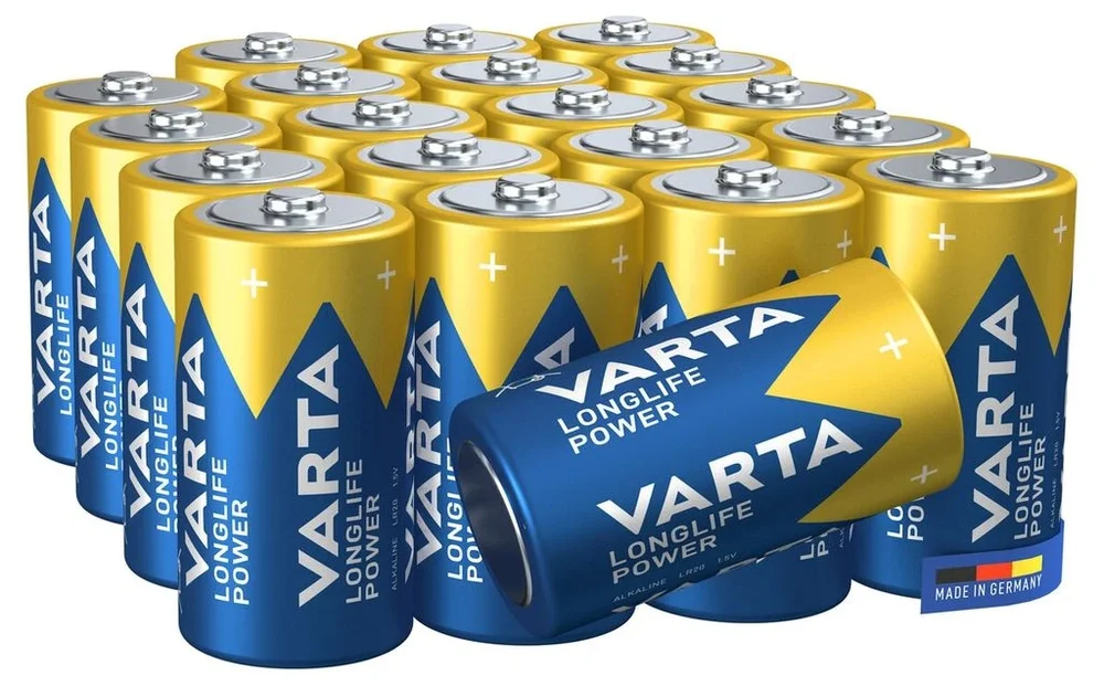Varta Longlife Power C-batteri 1.5V (20-pack)