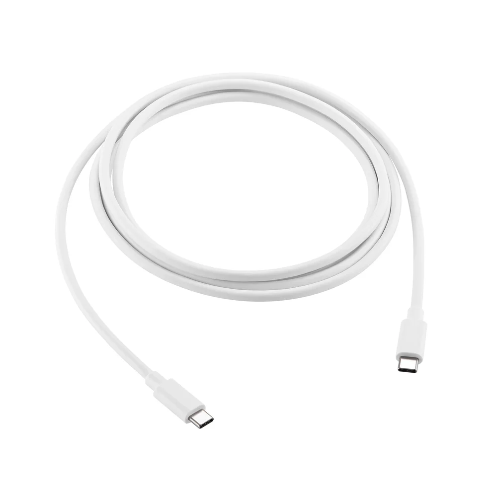Mobique Motorola Moto E15 Ladekabel USB-C til USB-C 2m, Hvit Mobique Motorola Moto E15 Ladekabel USB-C til USB-C 2m, Hvit