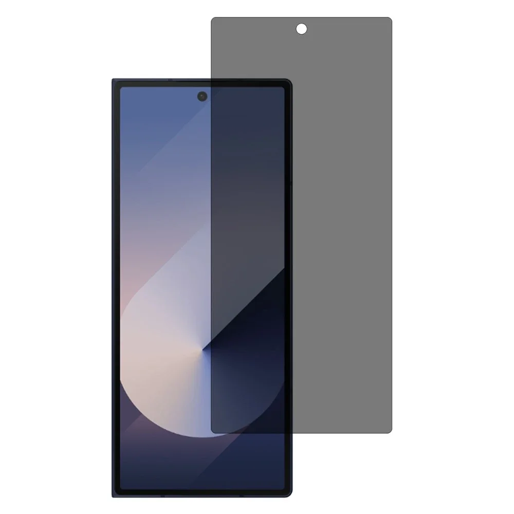 Samsung Galaxy Z Fold 7 Anti-spion beskyttelsesglass for ytterskjerm