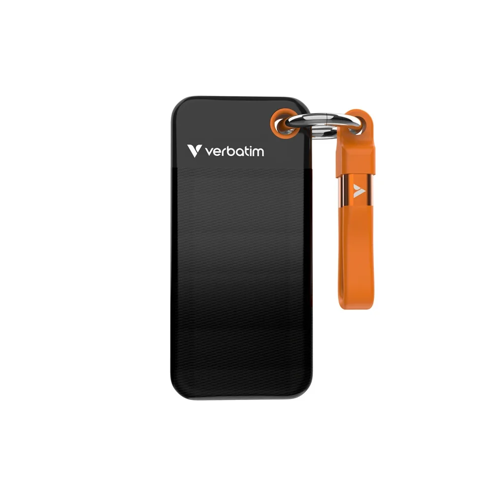 Verbatim Ekstern harddisk - Pocket SSD 1TB USB-C, Svart
