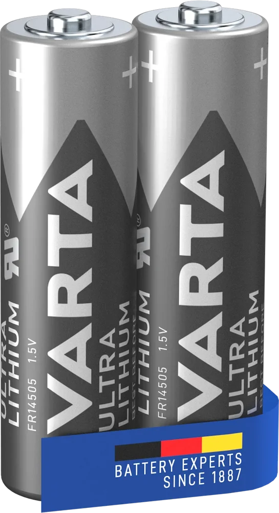 Varta Ultra Lithium AA-batteri (2-pakning)