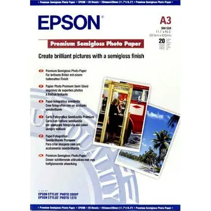 Epson Premium Semigloss Photo Paper A3 v:6951848