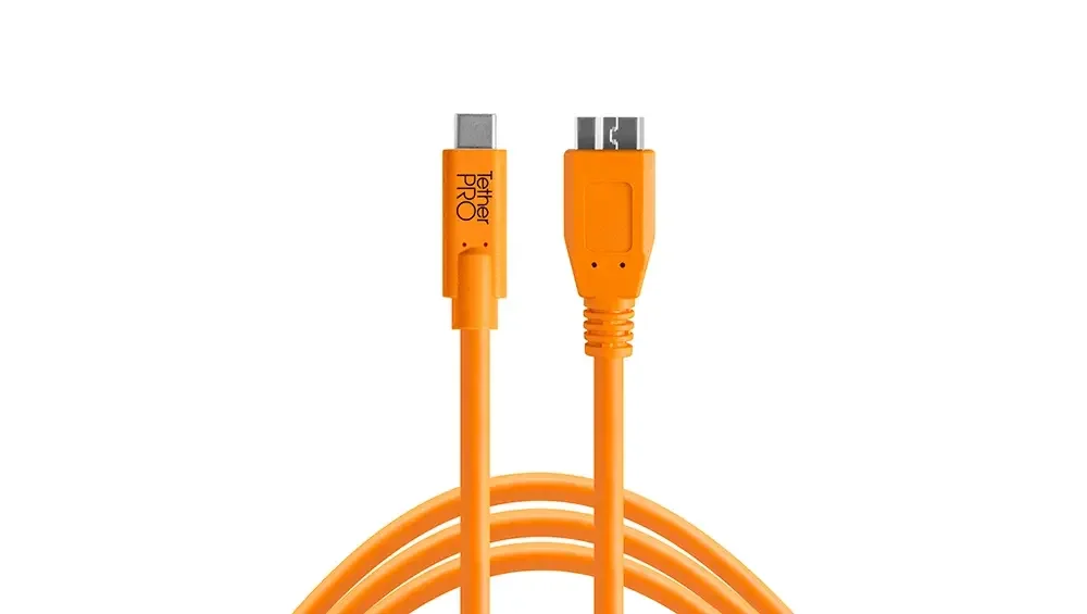 TetherPro USB-C to 3.0 Micro-B 4.6 m Ora v:9565437