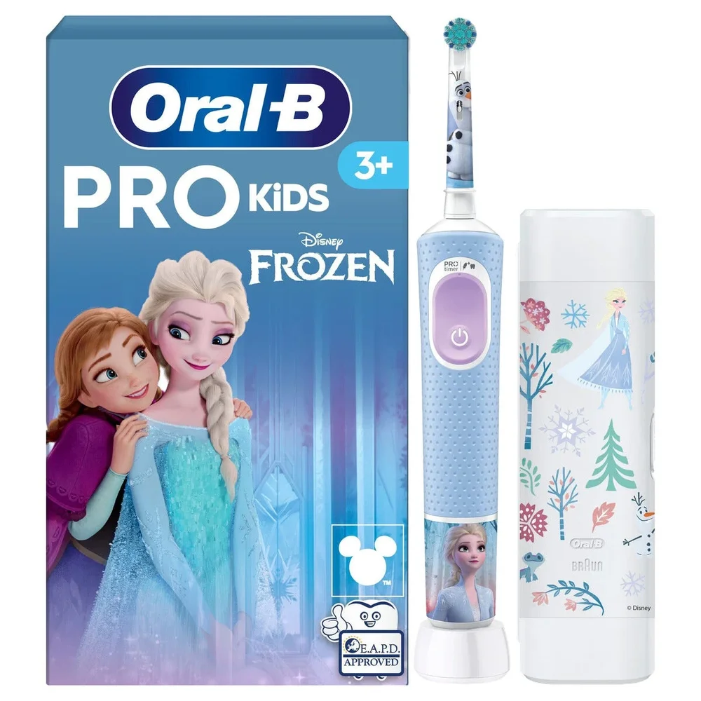 Oral-B Vitality Kids elektrisk tannbørste for barn, Frozen Oral-B Vitality Kids elektrisk tannbørste for barn, Frozen