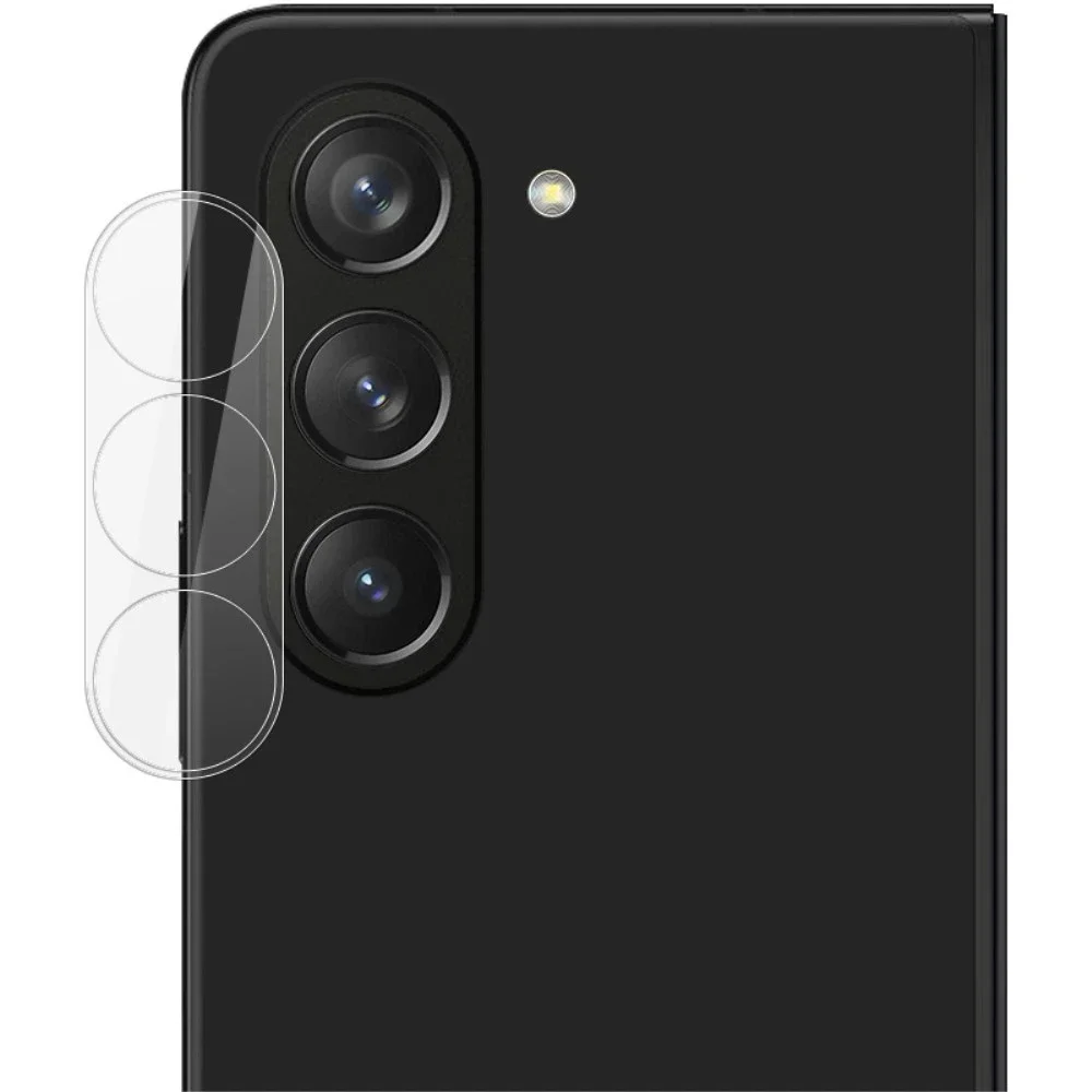 Imak Samsung Galaxy Z Fold 5 Kameralinsebeskyttelse i glass, Gjennomsiktig Imak Samsung Galaxy Z Fold 5 Kameralinsebeskyttelse i glass, Gjennomsiktig