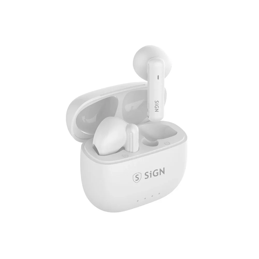 SiGN Ultra Pods trådløse hodetelefoner, Hvit