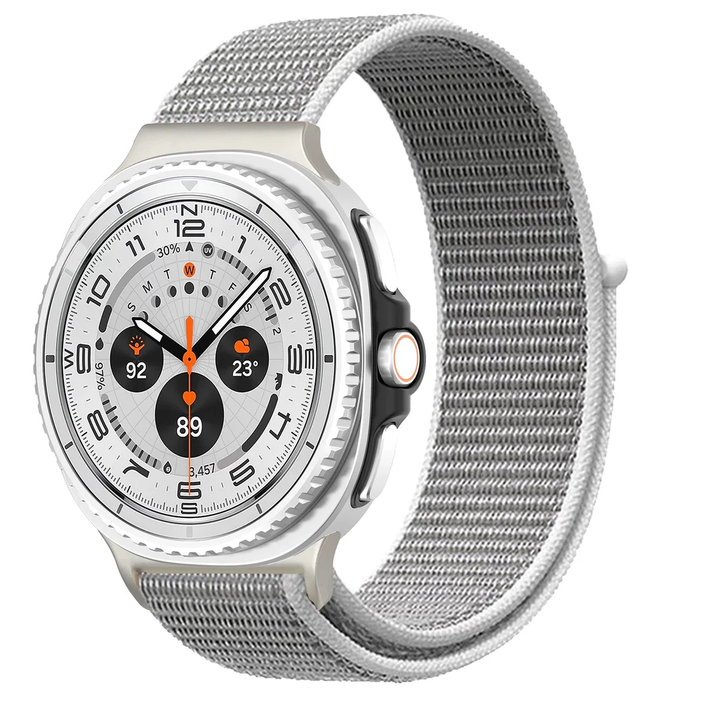 Samsung Galaxy Watch 8 40mm Reim i nylon, Grå