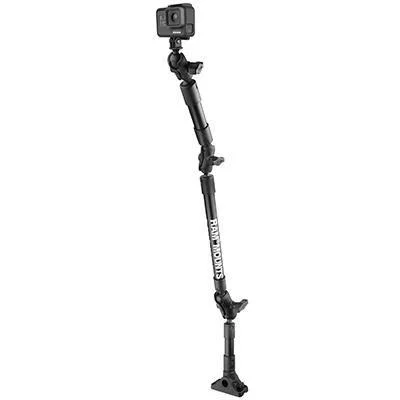 RAM MOUNT RAM 4, 4 12 LNG ARM BULK HEAD W/ GOPRO v:7788708