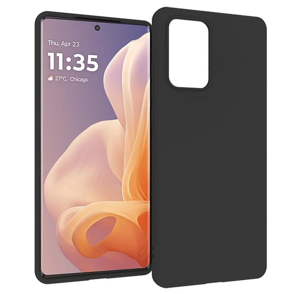 tectTech Motorola Moto G85 Tynt TPU-deksel, Svart