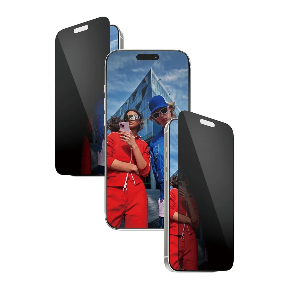 PanzerGlass iPhone 17 Pro Max Privacy skjermbeskytter med installasjonsramme - Ultra Wide Fit