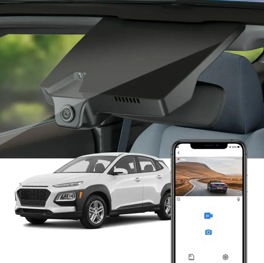 FITCAMX Integrert Plug & Play 4K Dashcam v:3540752