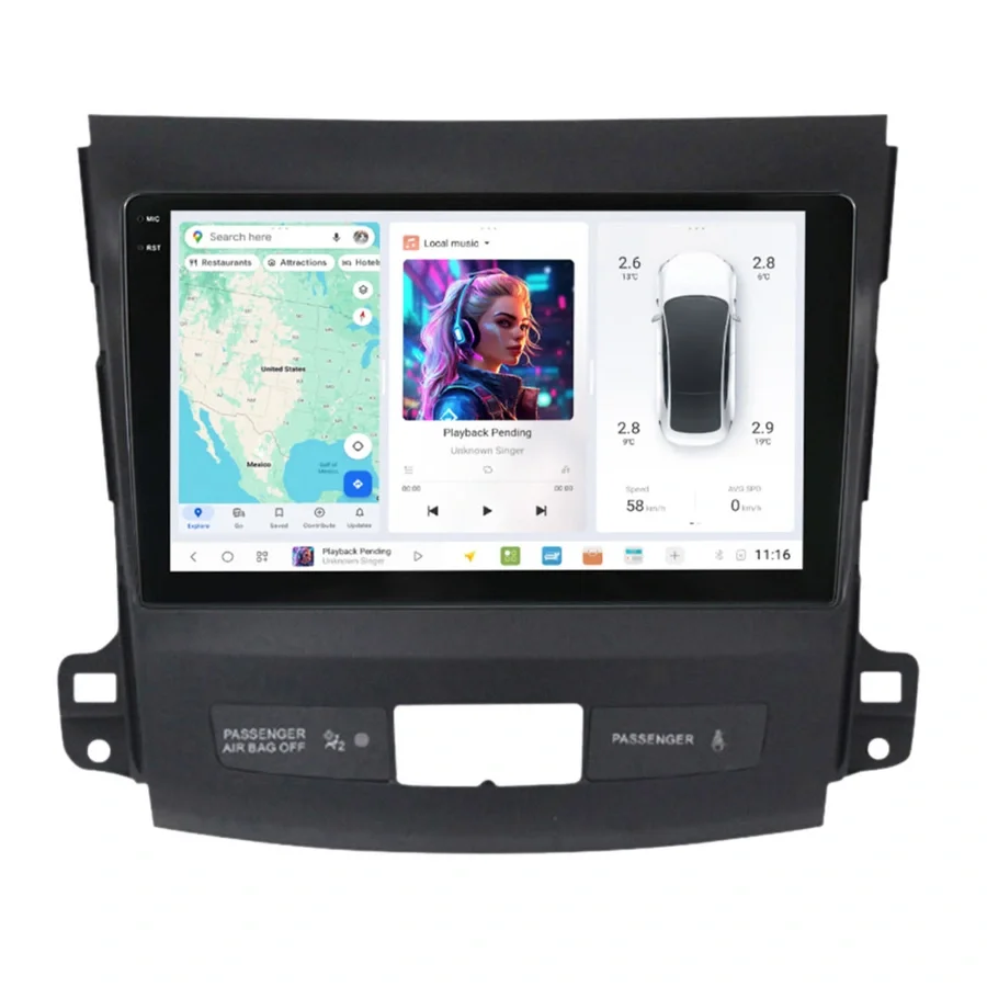 DUDU multimediaspiller med 9,5" skjerm v:9945038 DUDU multimediaspiller med 9,5" skjerm v:9945038