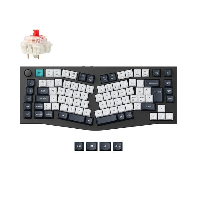 Keychron Q10 Max gamingtastatur 75% Alice Tri-Mode QMK/VIA Gateron Jupiter, Red