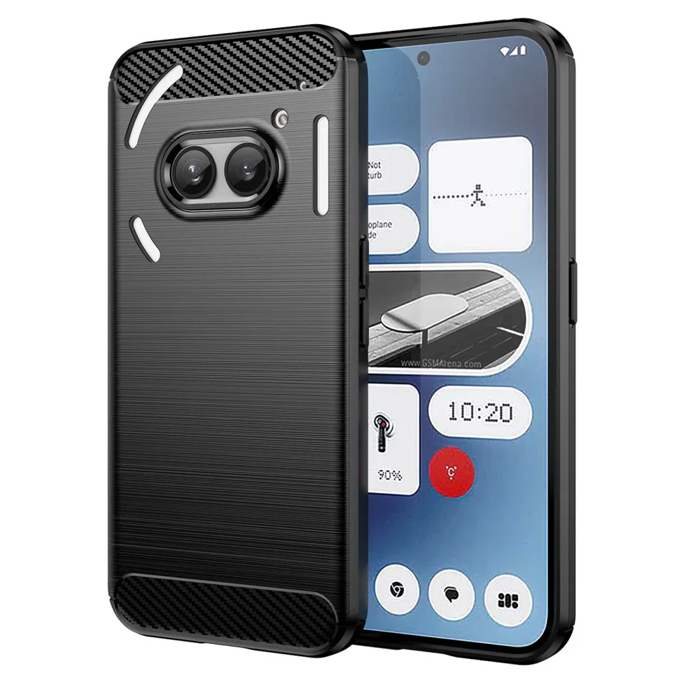 tectTech Nothing Phone 2a TPU-deksel Brushed, Svart