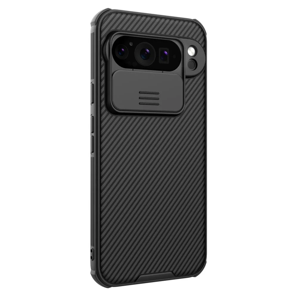 Nillkin Google Pixel 9 Pro Deksel med kameralinsebeskyttelse – CamShield, Svart