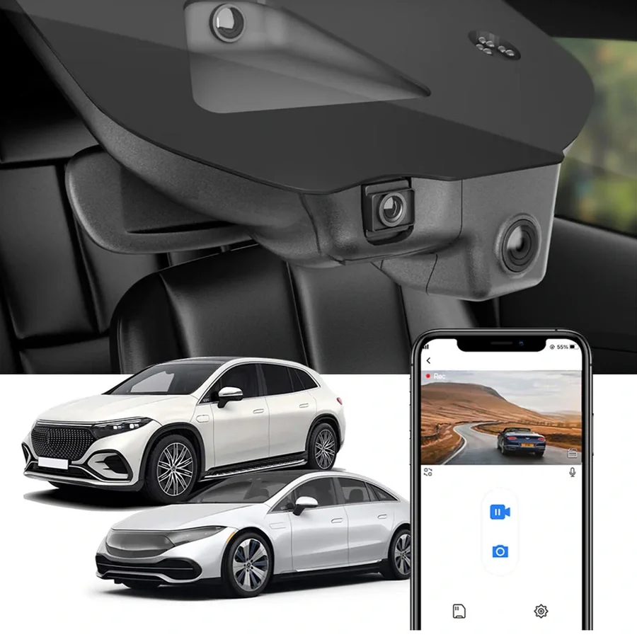 FITCAMX Integrert Plug & Play 4K Dashcam v:7196555