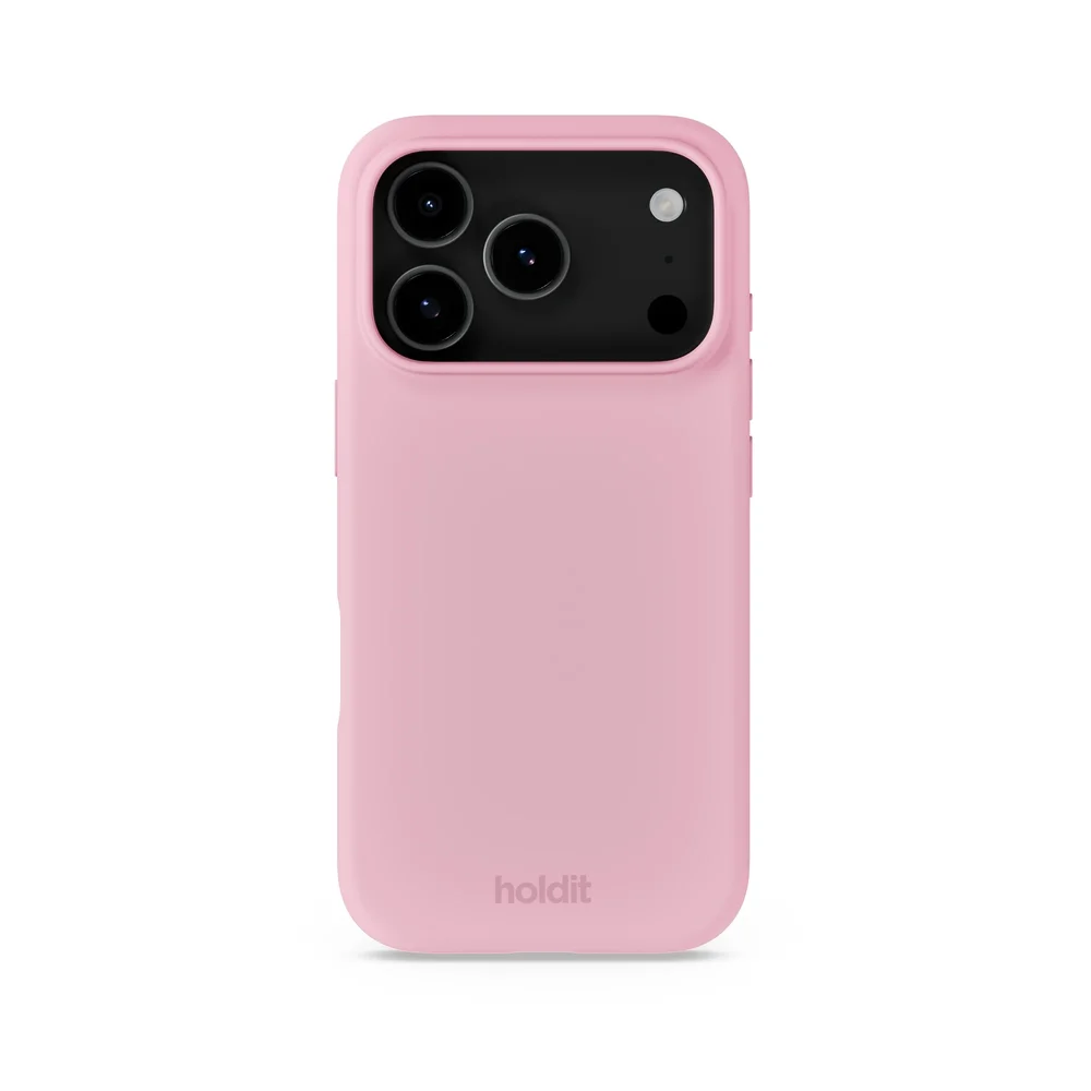 Holdit iPhone 17 Pro Silicone Case, Pink Holdit iPhone 17 Pro Silicone Case, Pink