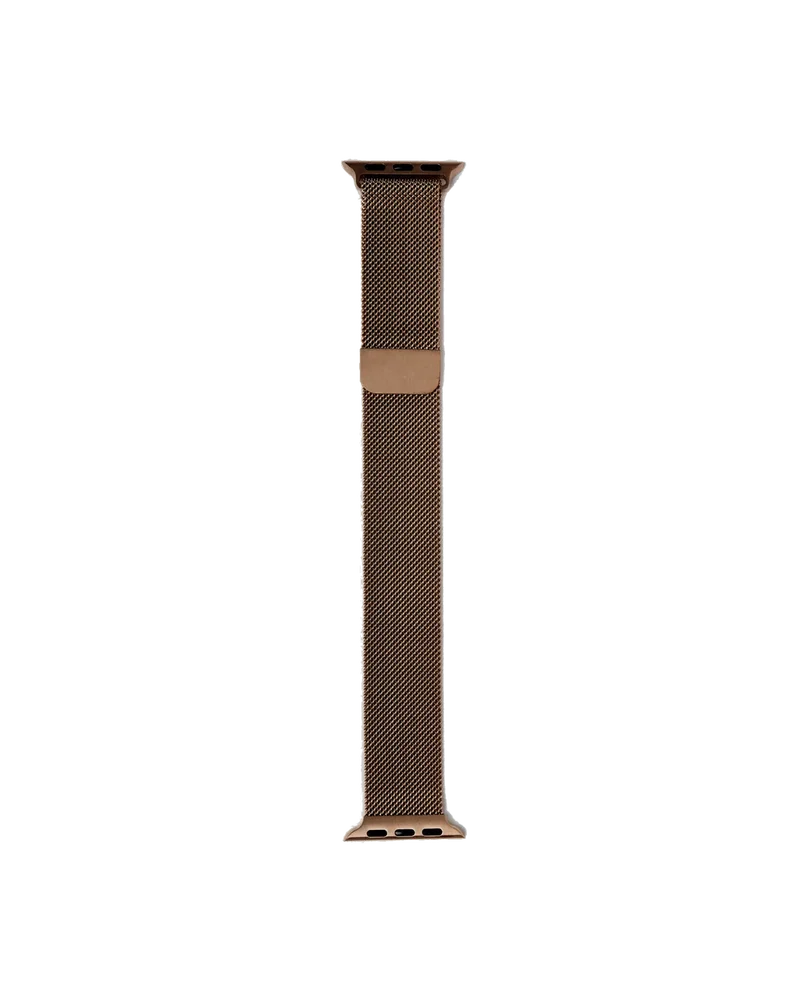 iDeal Of Sweden Apple Watch Series 12 46mm Milanese-armbånd, Mocha Mousse