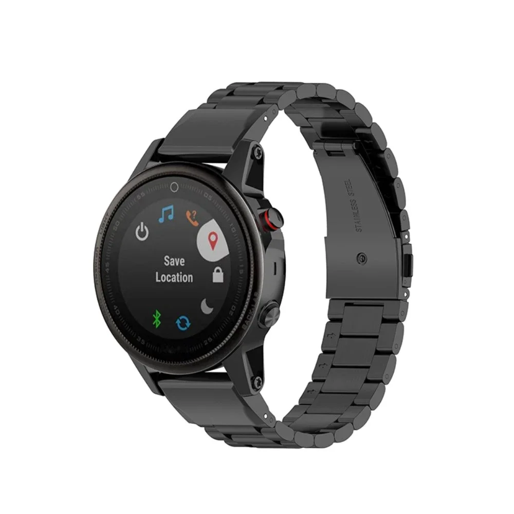Garmin Instinct 2S Elegant lenkereim i metall, Svart