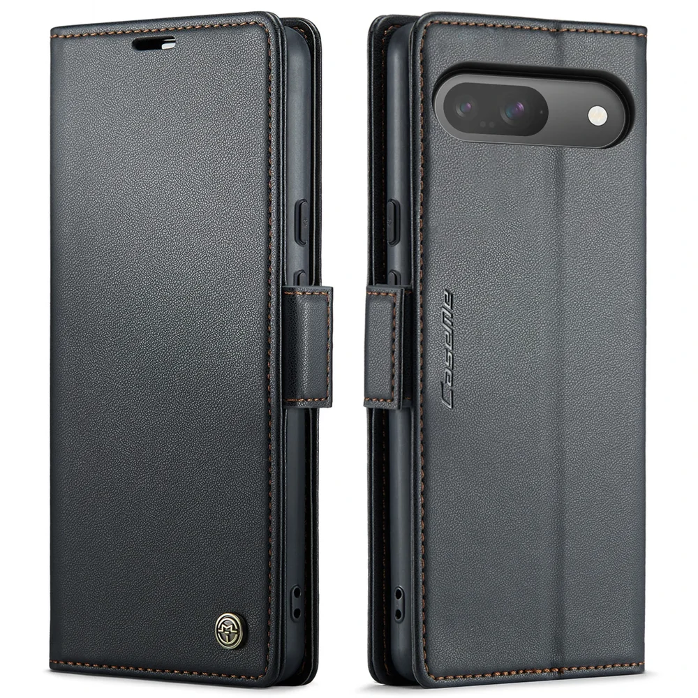 CaseMe Google Pixel 10 Pro Slankt RFID-lommeboketui, Svart CaseMe Google Pixel 10 Pro Slankt RFID-lommeboketui, Svart
