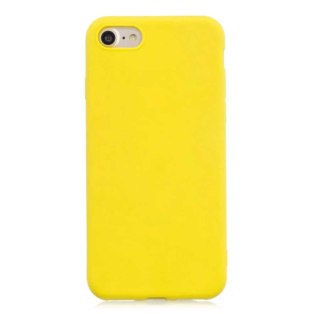 iPhone 8 TPU-deksel, Gul