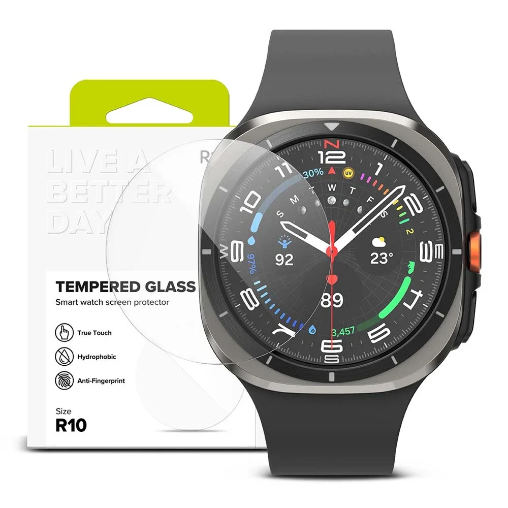 Ringke Samsung Galaxy Watch Ultra 47mm Skjermbeskytter i glass (4-pack)