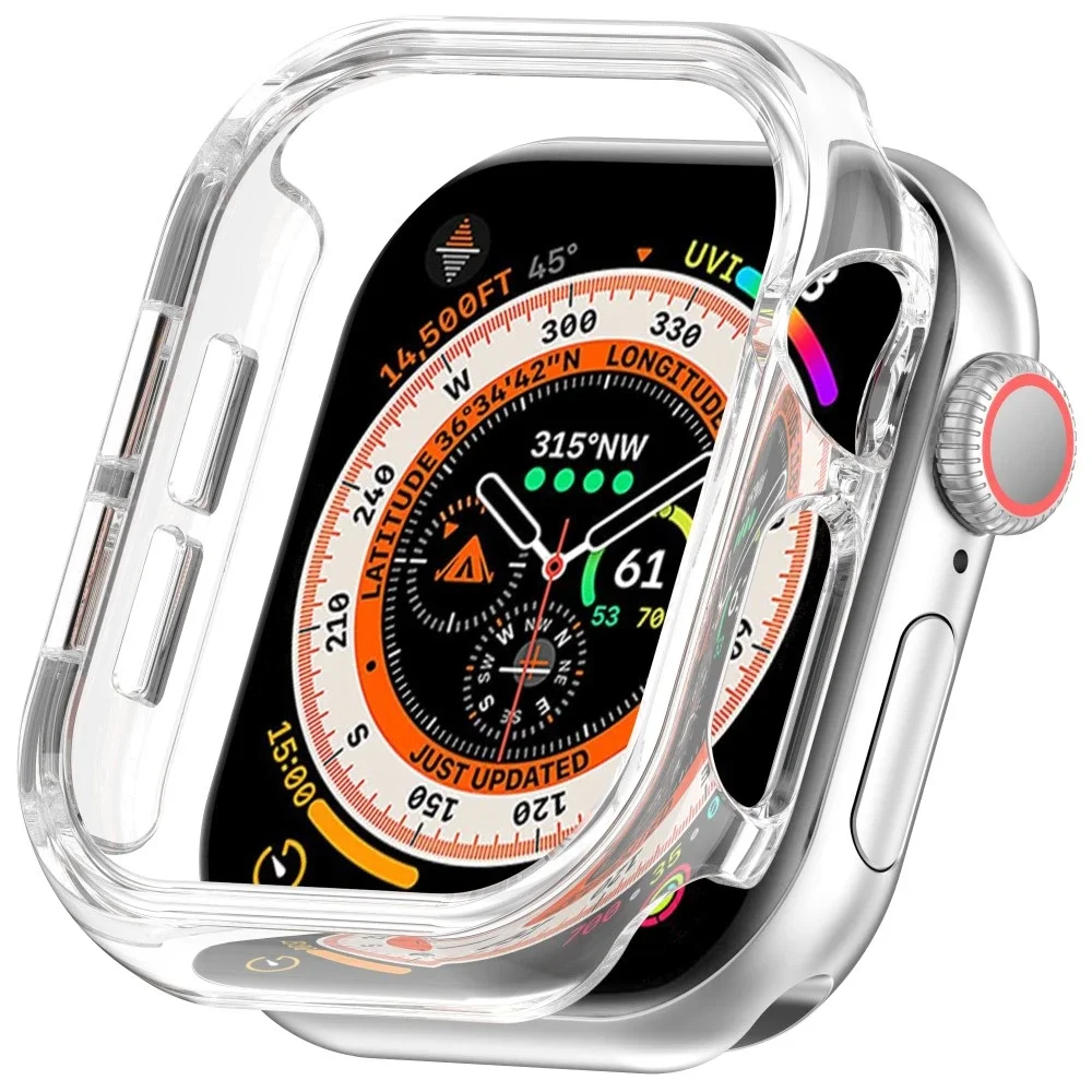 Apple Watch Series 11 46mm Hardt deksel, Gjennomsiktig