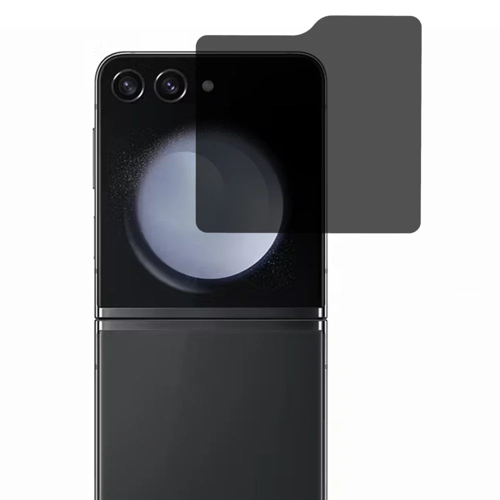 Samsung Galaxy Z Flip 7 FE Anti-spion beskyttelsesglass for ytterskjerm Samsung Galaxy Z Flip 7 FE Anti-spion beskyttelsesglass for ytterskjerm
