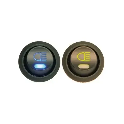 Bryter med belyst ekstralys symbol v:2385446
