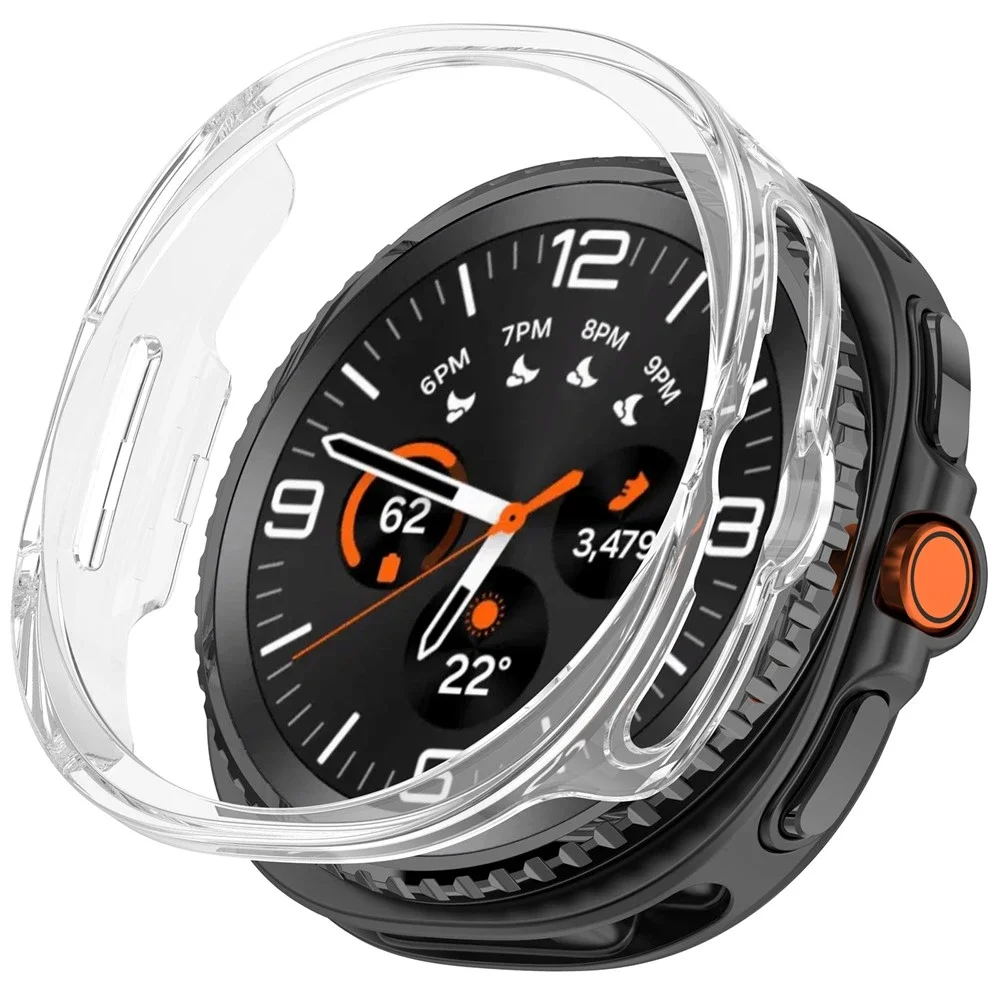 Samsung Galaxy Watch 8 Classic Hardt deksel, Gjennomsiktig
