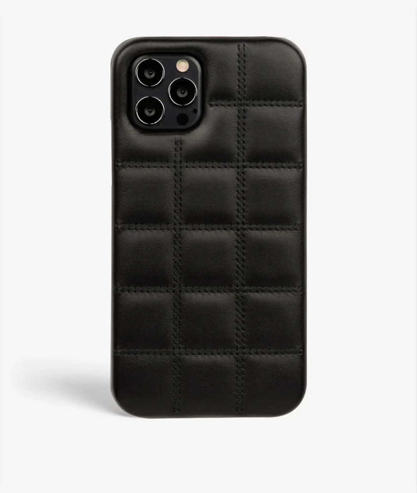 The Case Factory iPhone 13 Pro Max Deksel Padded Black