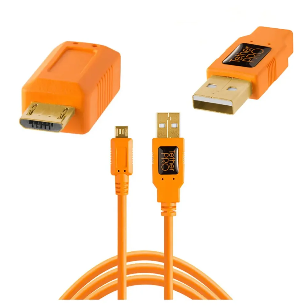 TetherPro USB 2.0 Male til Micro-B5 v:5339220
