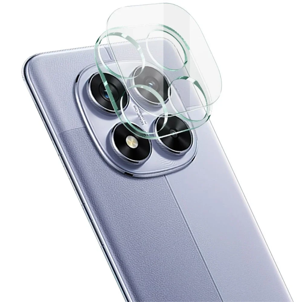 Imak Xiaomi Redmi Note 14 Pro Kameralinsebeskyttelse i glass, Gjennomsiktig Imak Xiaomi Redmi Note 14 Pro Kameralinsebeskyttelse i glass, Gjennomsiktig