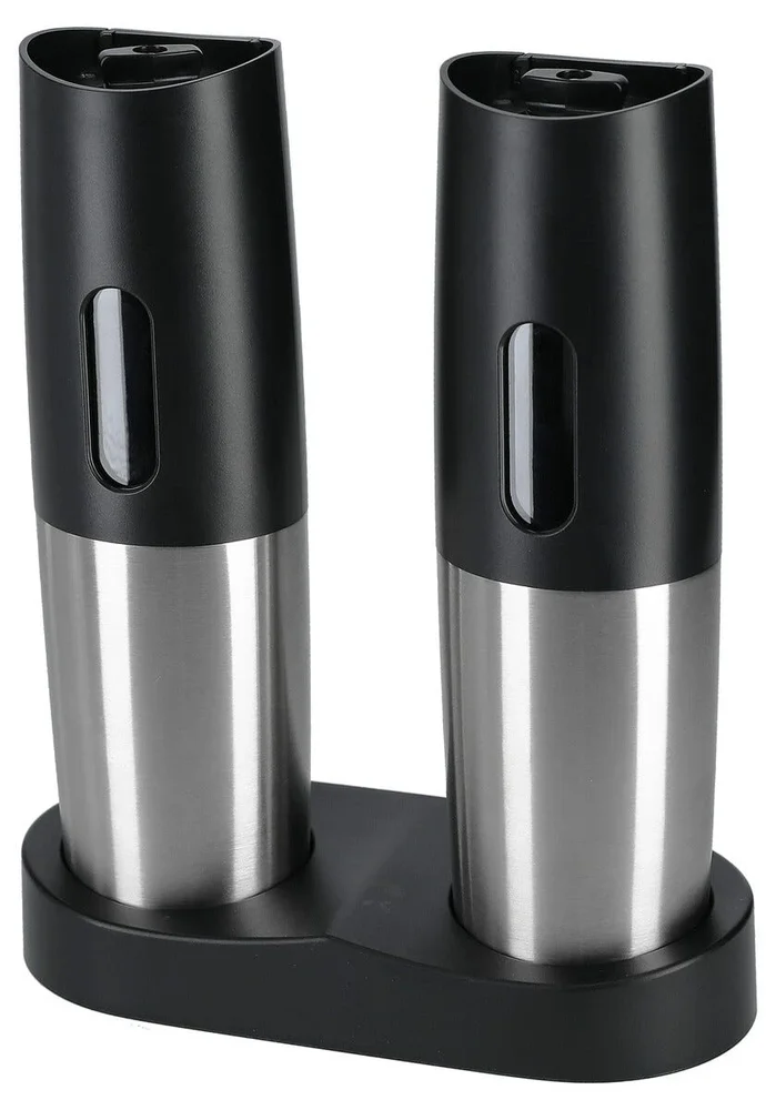 Clas Ohlson Elektrisk salt- og pepperkvern 25W, Svart Clas Ohlson Elektrisk salt- og pepperkvern 25W, Svart