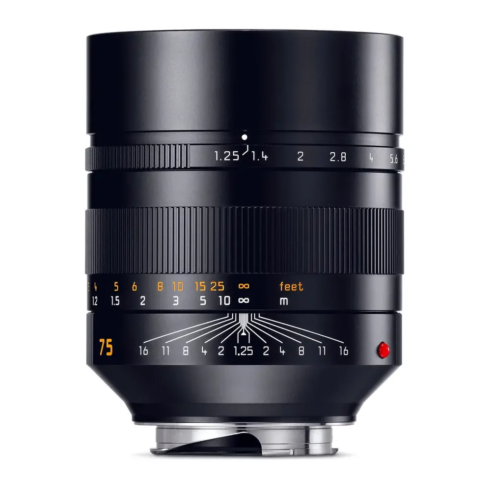 Leica Noctilux-M 75mm f/1.25 ASPH sort v:2926868