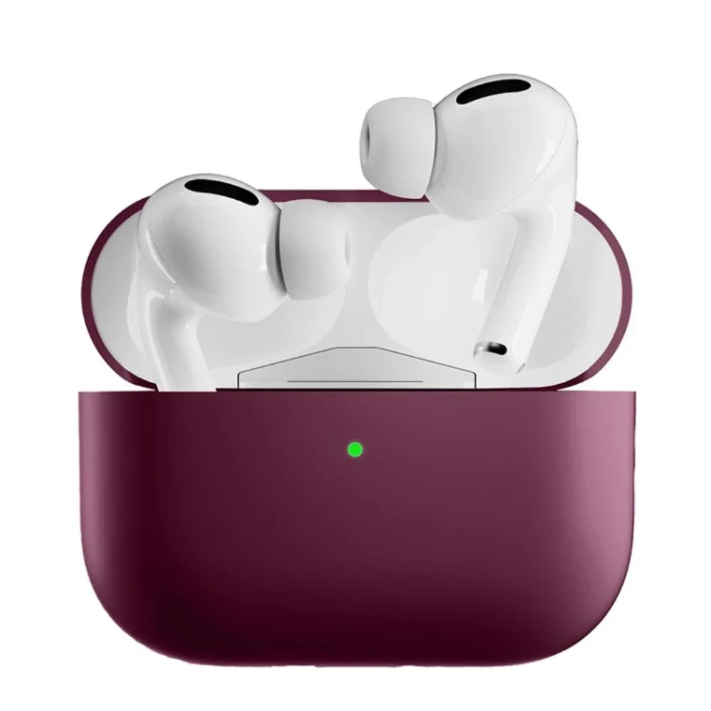 Apple AirPods Pro 2 Tynt silikon-deksel, Burgunder