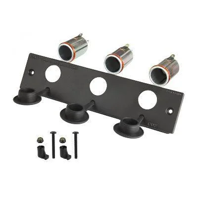 RAM MOUNT C02 RAM TRIPLE FEMALE CIGARETTE PLATE v:1424530