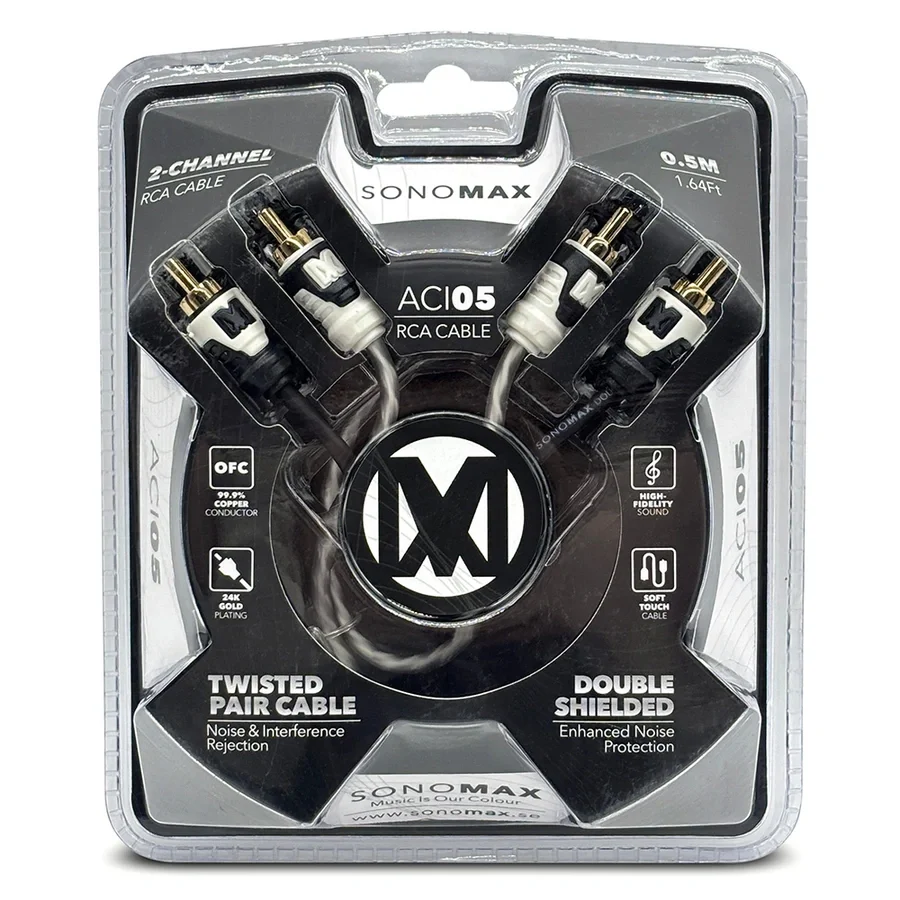 Sonomax OFC RCA Signalkabel v:7516604