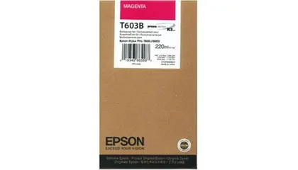 Epson T603C Lys Magenta 220ml v:5019644