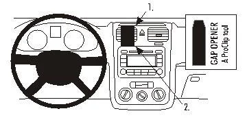 BRODIT BRODIT PROCLIP TILL VW GOLF V 04-06 v:1228910