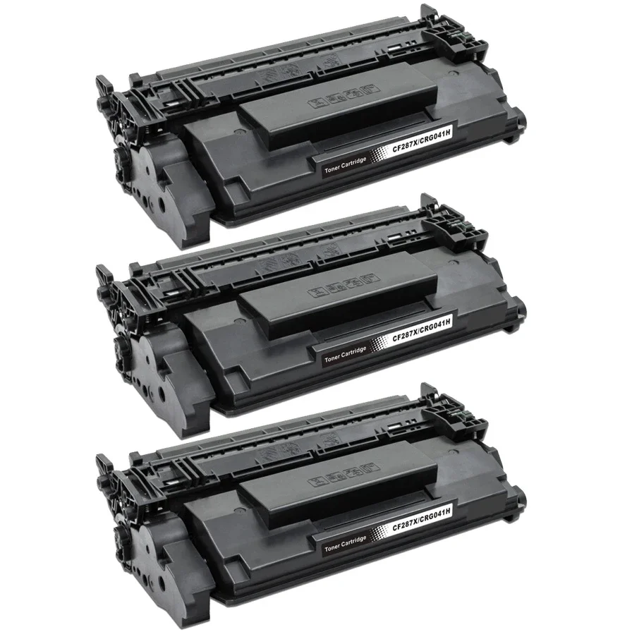 3-pack Toner HP LaserJet Enterprise Flow MFP M527z – erstatter HP 87X / CF287X, Svart, 18000 sider 3-pack Toner HP LaserJet Enterprise Flow MFP M527z – erstatter HP 87X / CF287X, Svart, 18000 sider