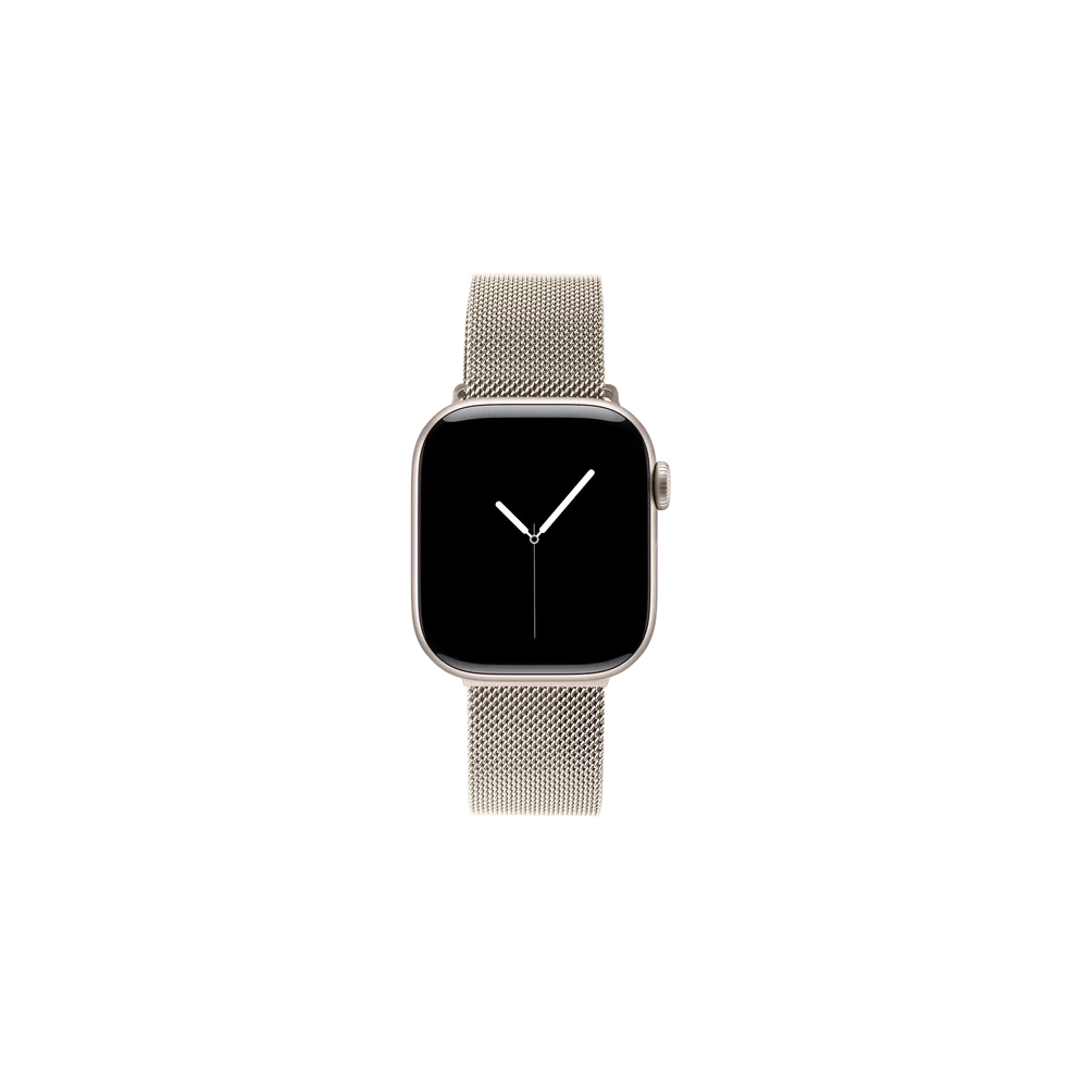 iDeal Of Sweden Apple Watch Series 7 41mm Milanese-armbånd, Starlight