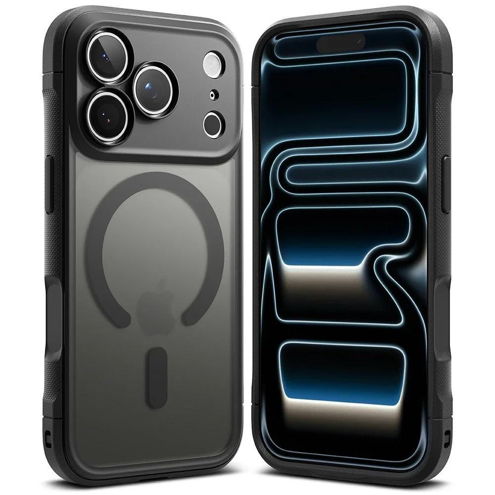 Ringke iPhone 18 Pro Fusion Bold MagSafe Deksel, Matte Black