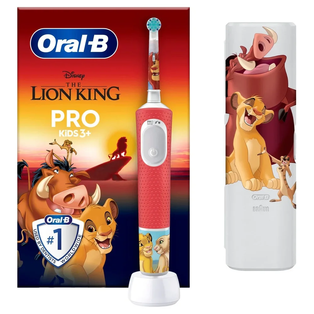 Oral-B Vitality Kids elektrisk tannbørste for barn, Løvenes konge