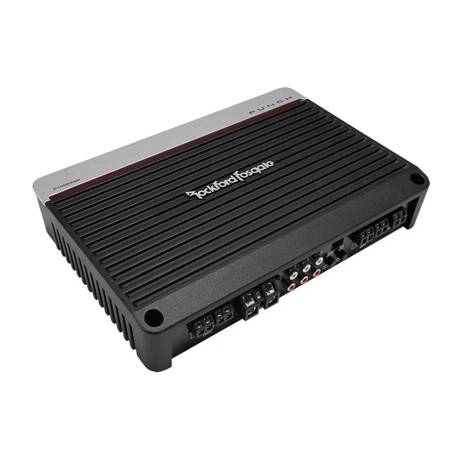 Rockford Fosgate P1000X5D 5-kanals forst v:6409888 Rockford Fosgate P1000X5D 5-kanals forst v:6409888