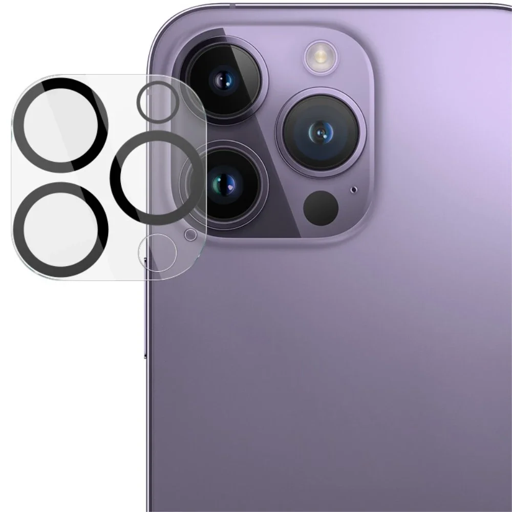 Imak iPhone 16 Pro Max Kameralinsebeskyttelse i glass, Gjennomsiktig